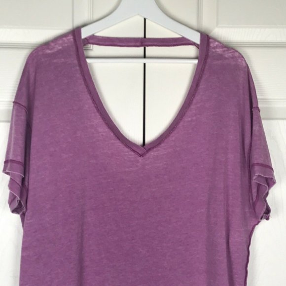 Free People We The Free All Mine Tee Pink NWT - Picture 3 of 5